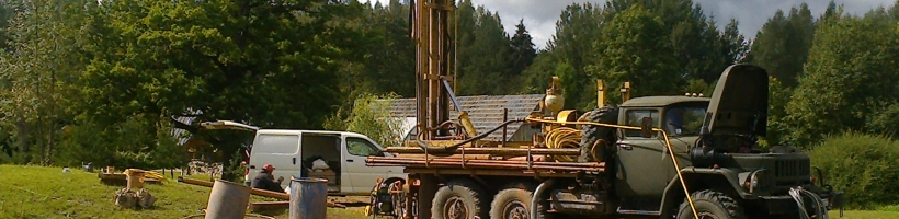 Профессиональное бурение водяных скважин под ключ для дома и участка.